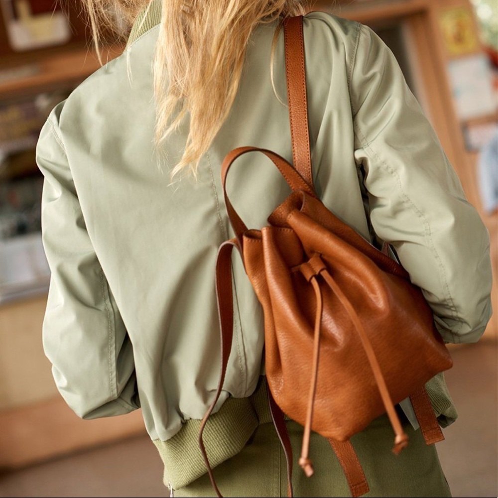Madewell Mini Somerset Leather Backpack